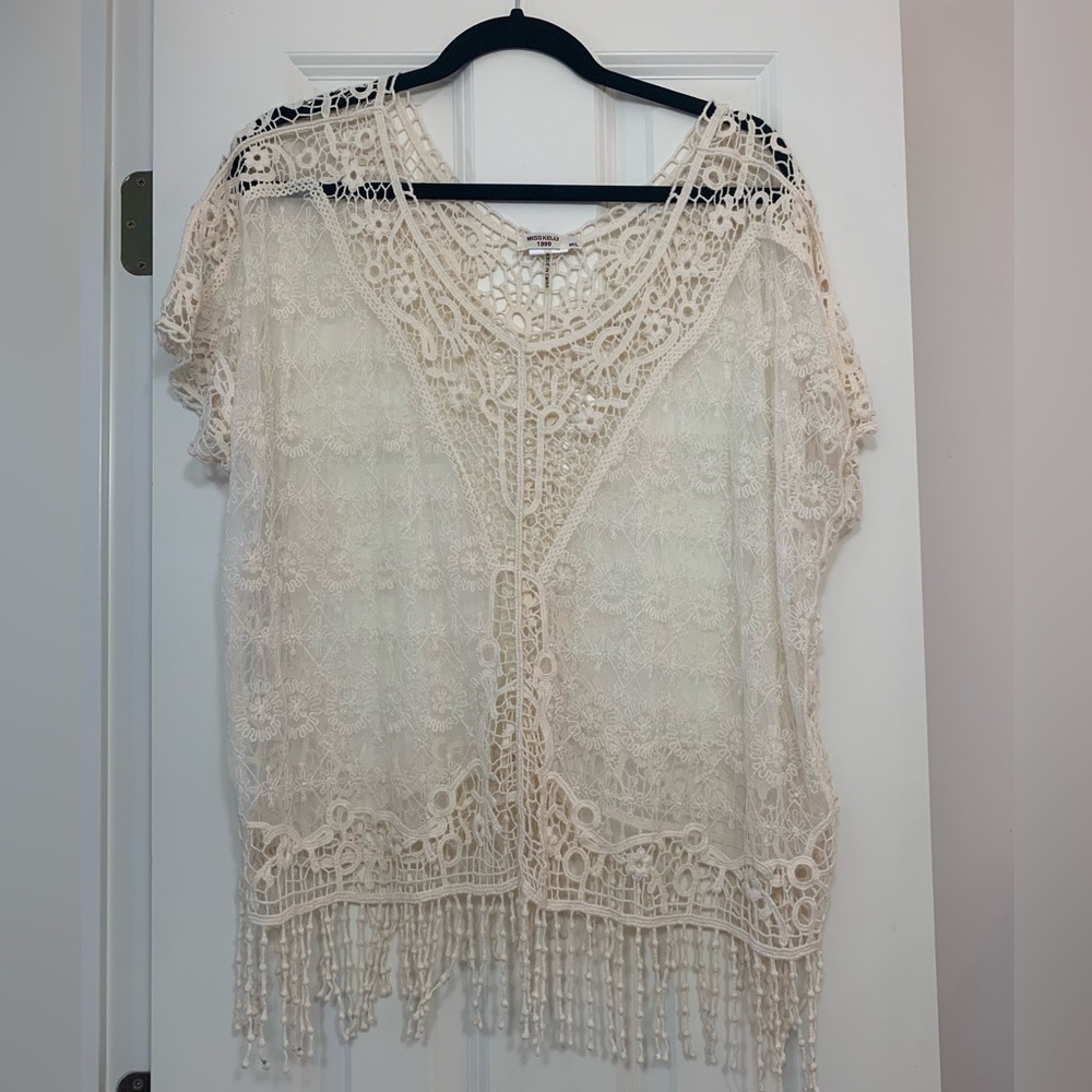 Boutique Boho Lace Top